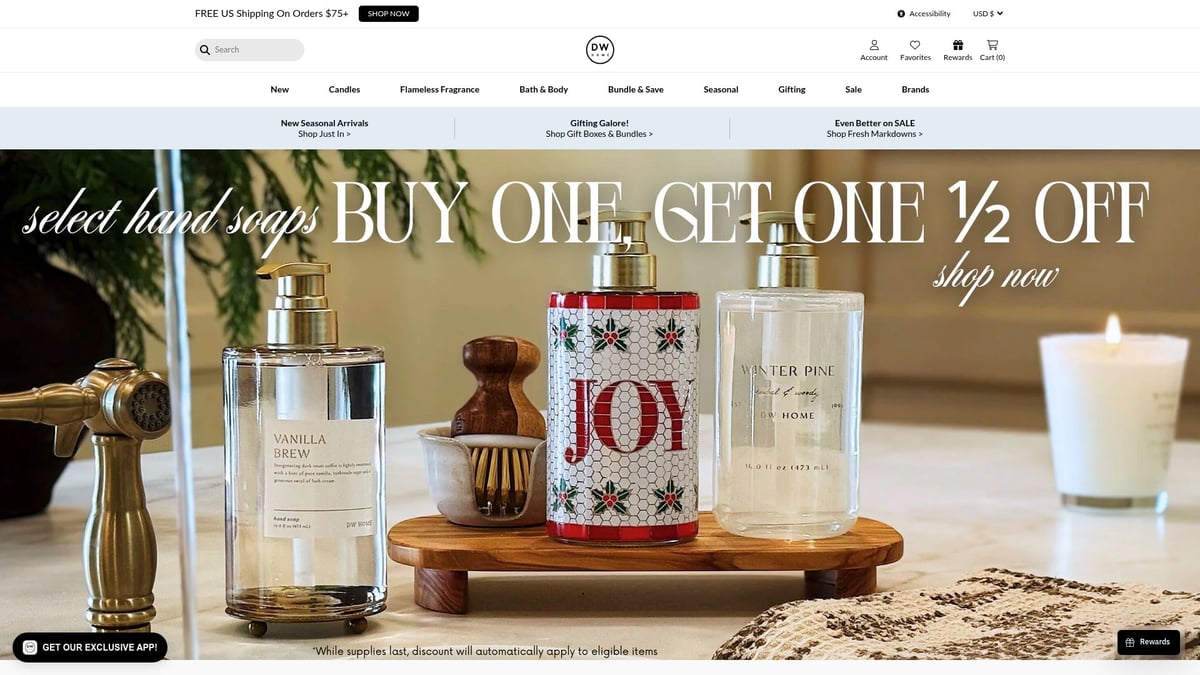 9 Must-Try Candles On Sale Near Me in 2026 - DW Home Richly Scented Candle