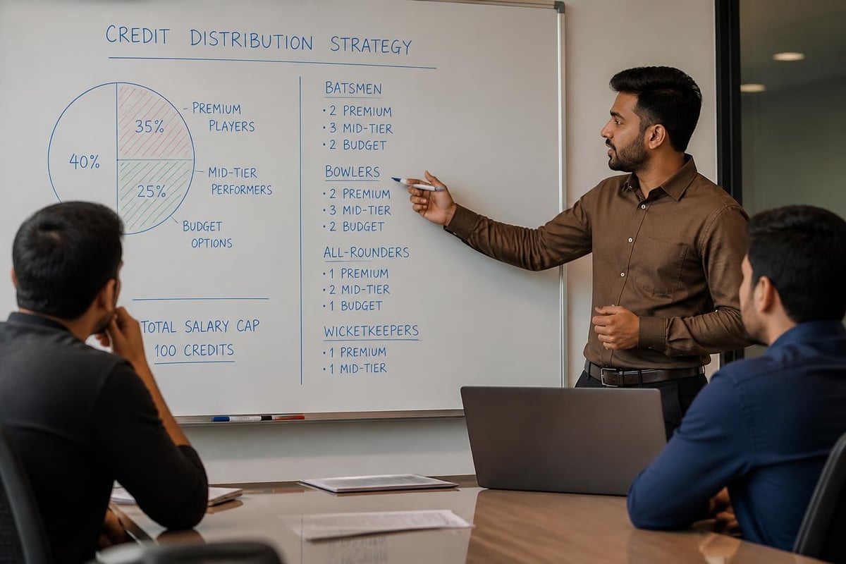 Fantasy team budget allocation
