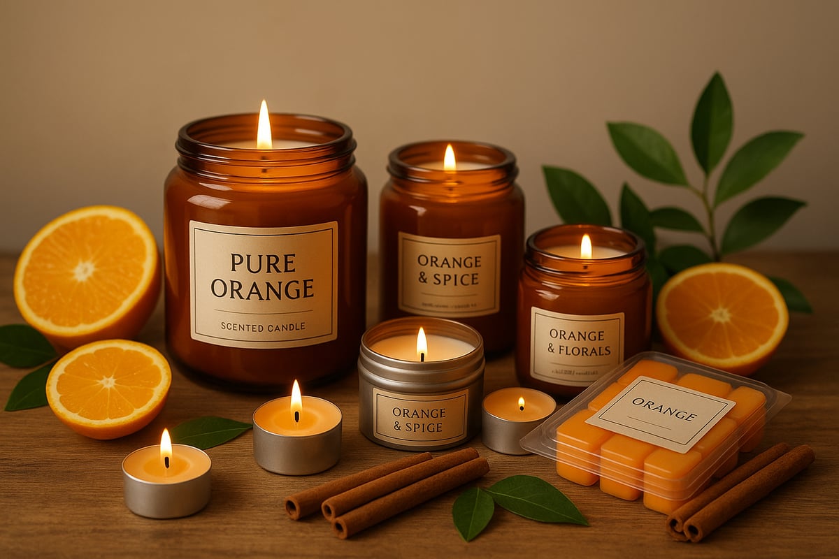 Types of Orange Scented Candles: From Classic to Contemporary