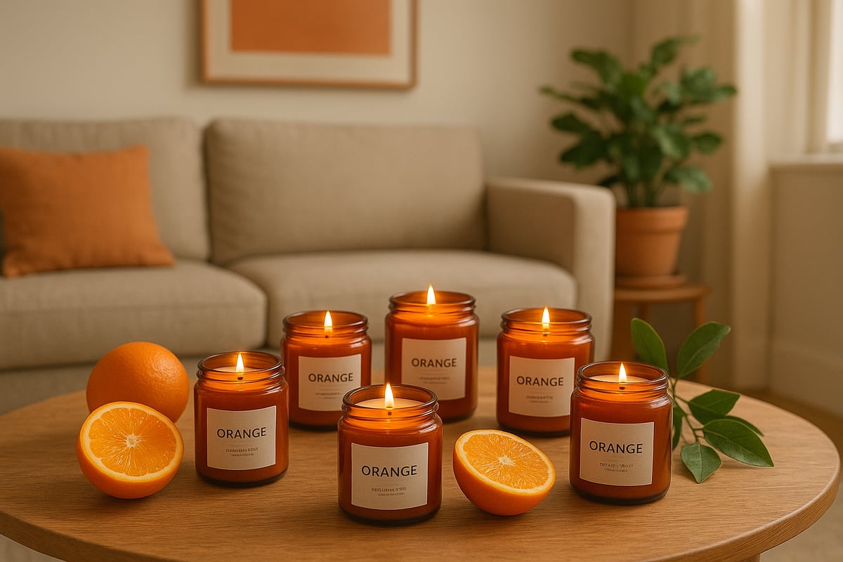 How Orange Scented Candles Enhance Your Home