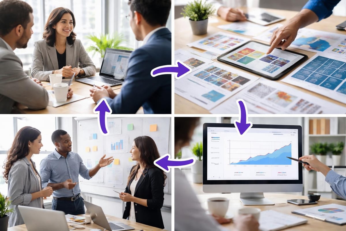 Marketing agency evaluation process