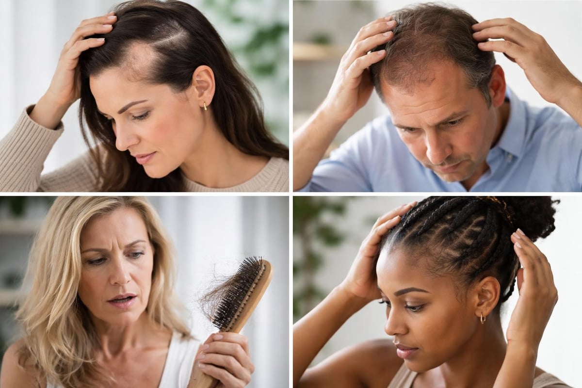 Types of alopecia
