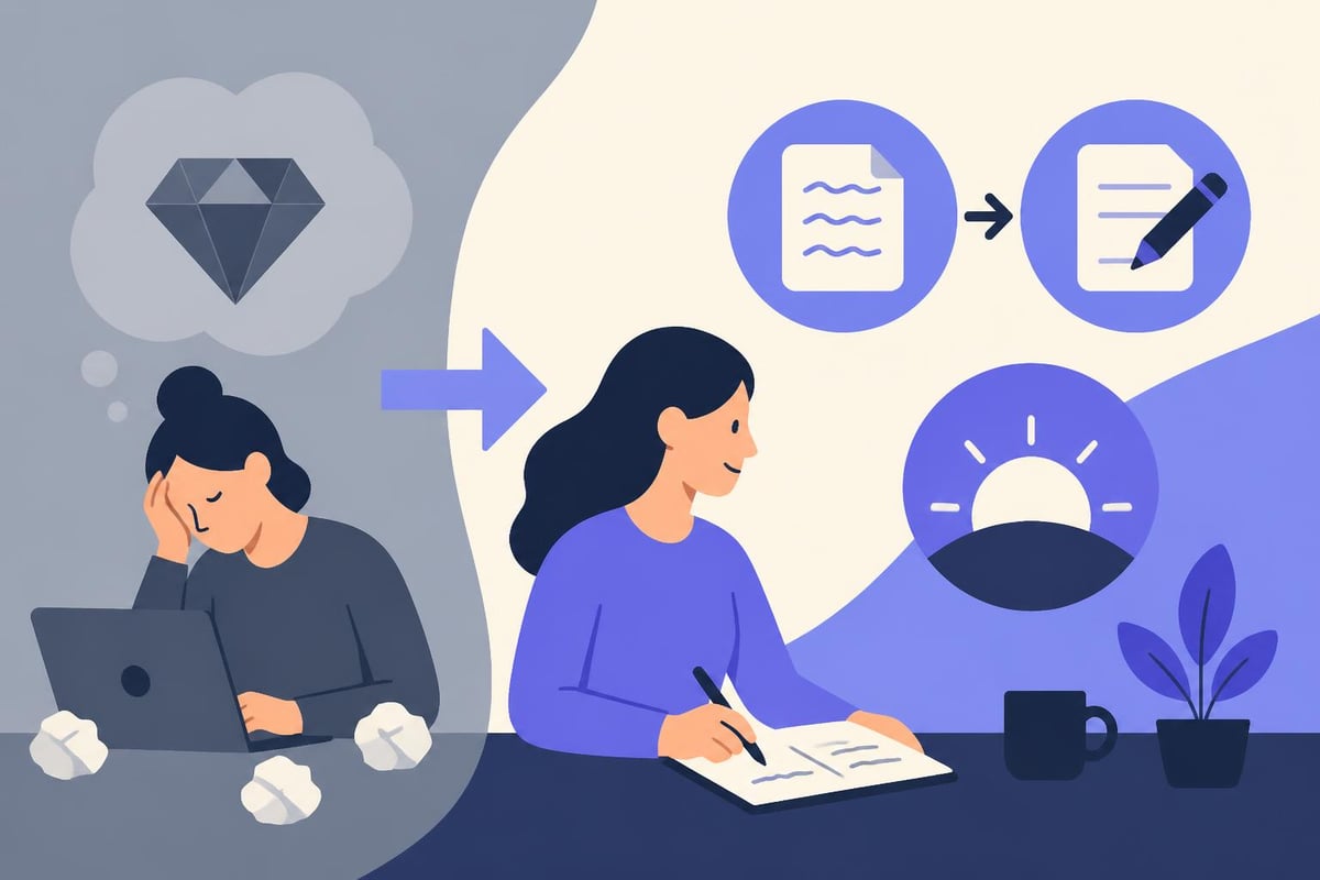 Author mindset phases
