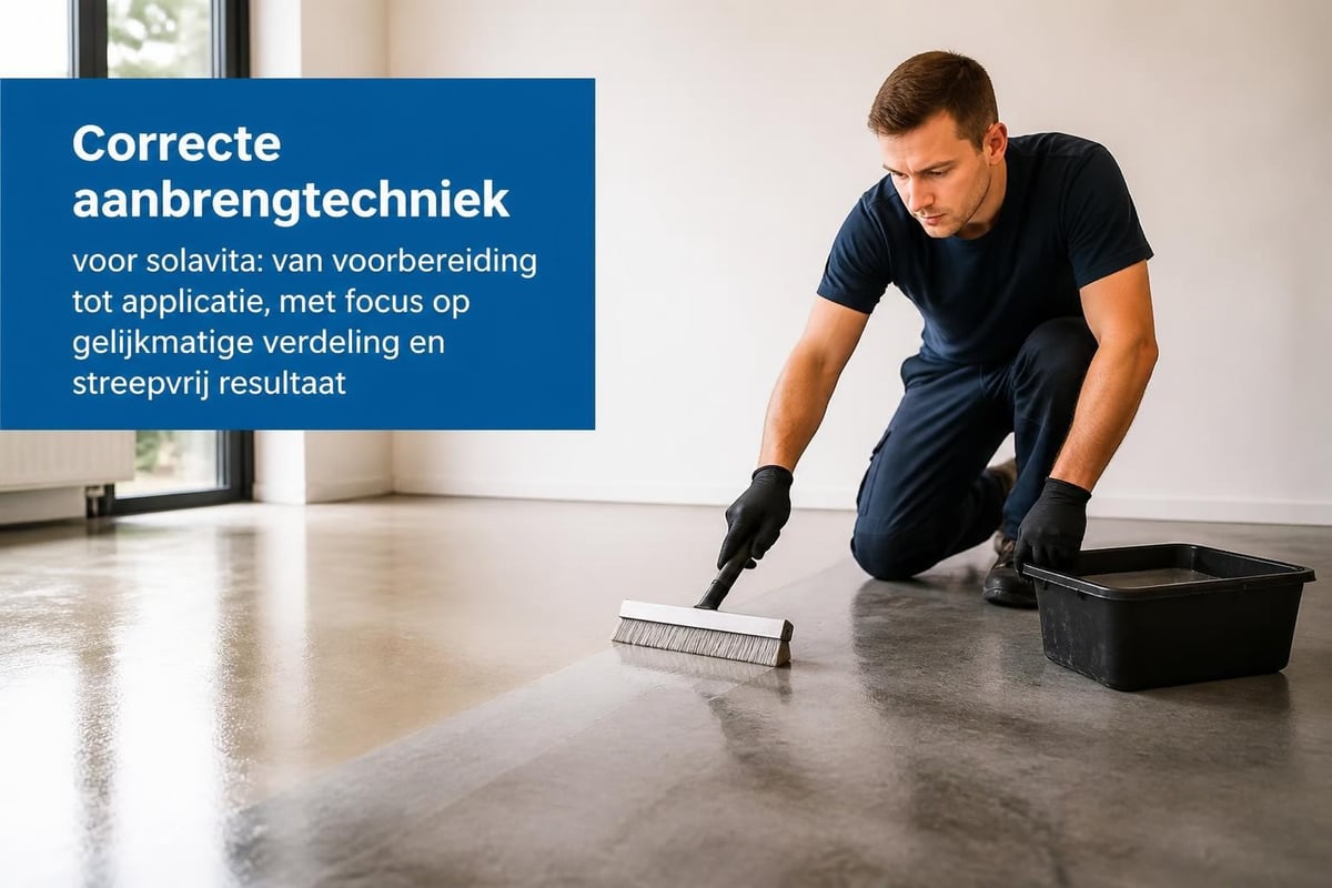 Solavita aanbreng techniek