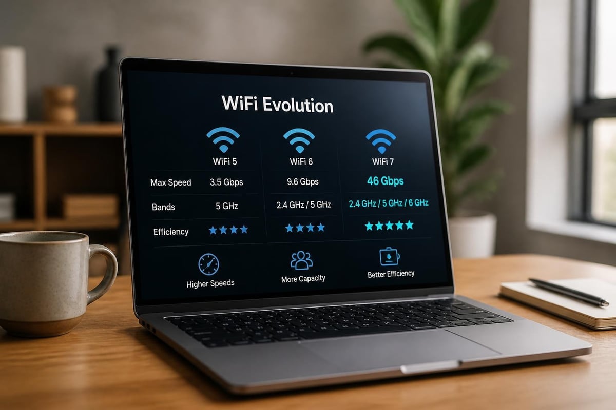 WiFi standards comparison