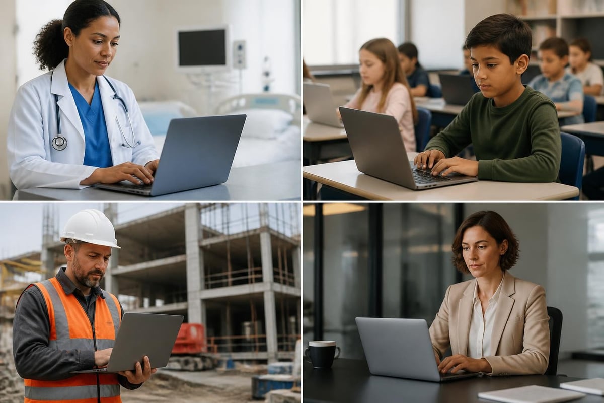 Industry-specific WiFi laptop requirements