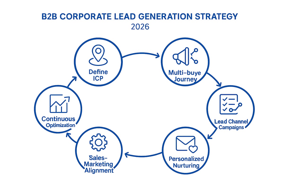 Step-by-Step B2B Lead Generation Strategy for 2026