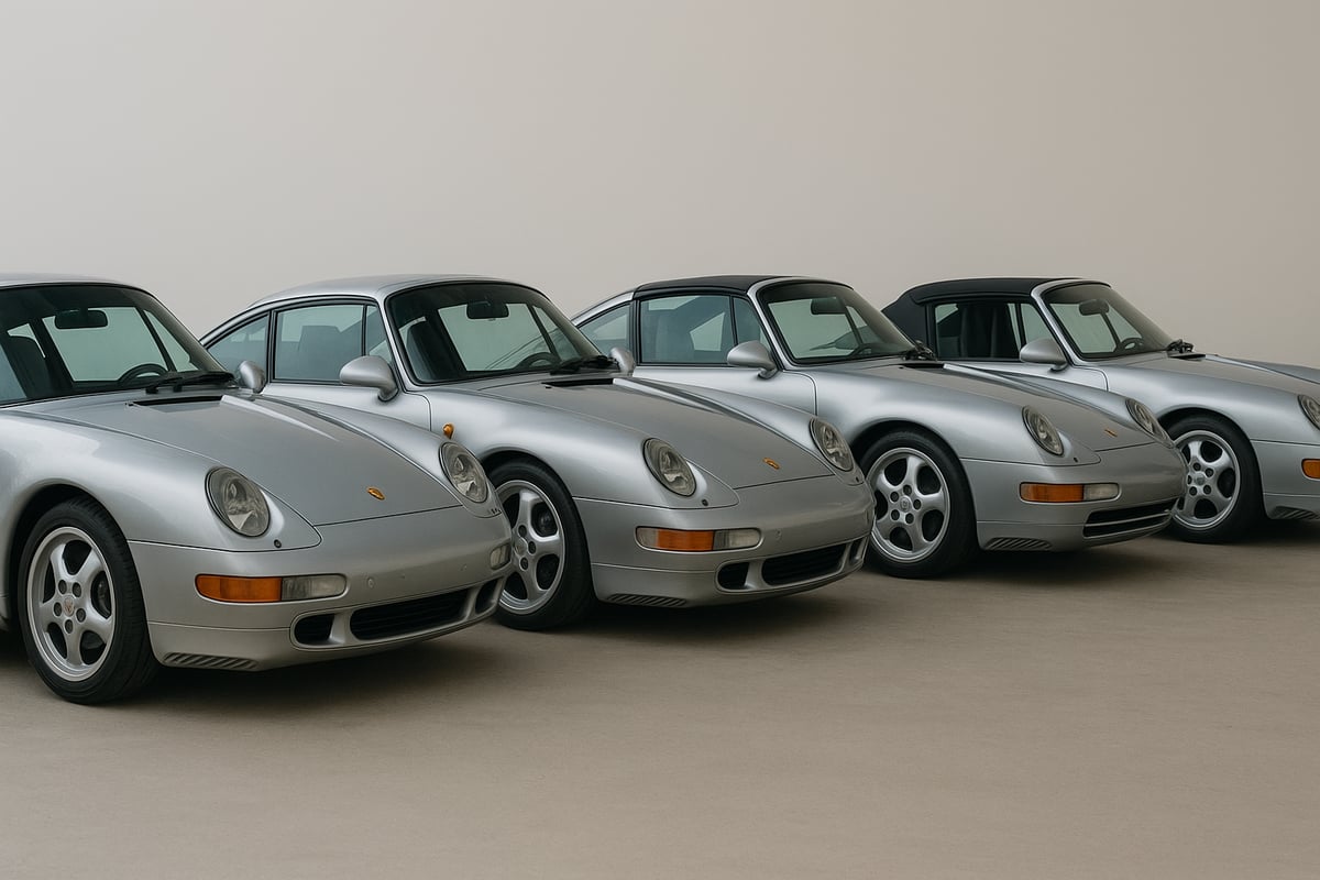 Versioni e Modelli della Porsche 993