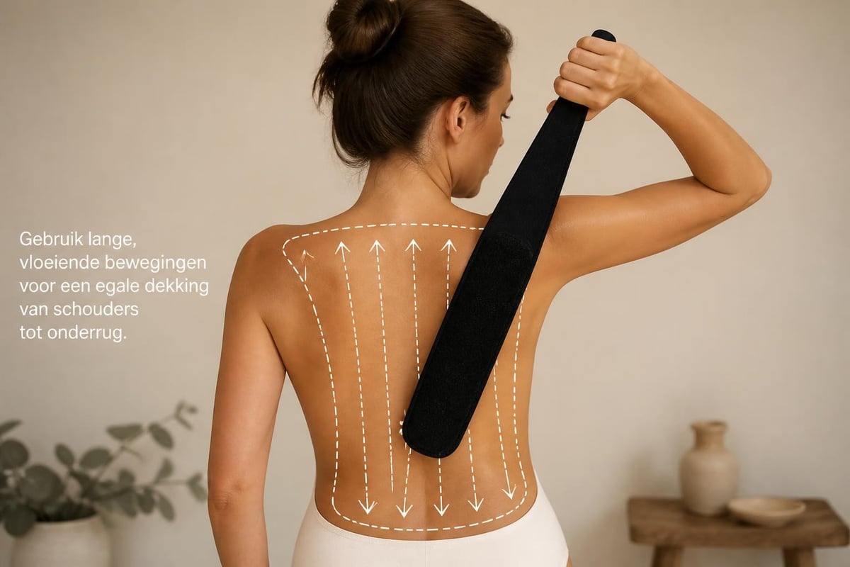 Self tan applicator beweging