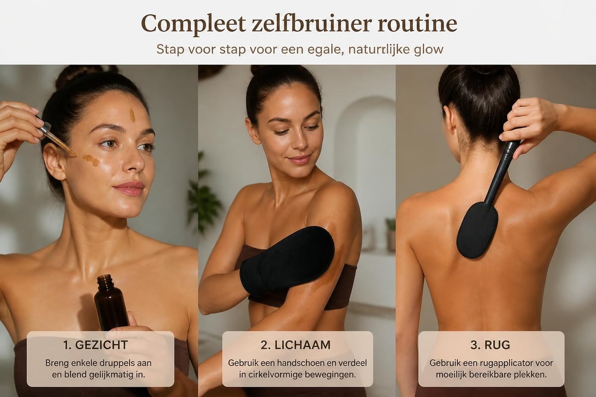 Complete zelfbruiner routine