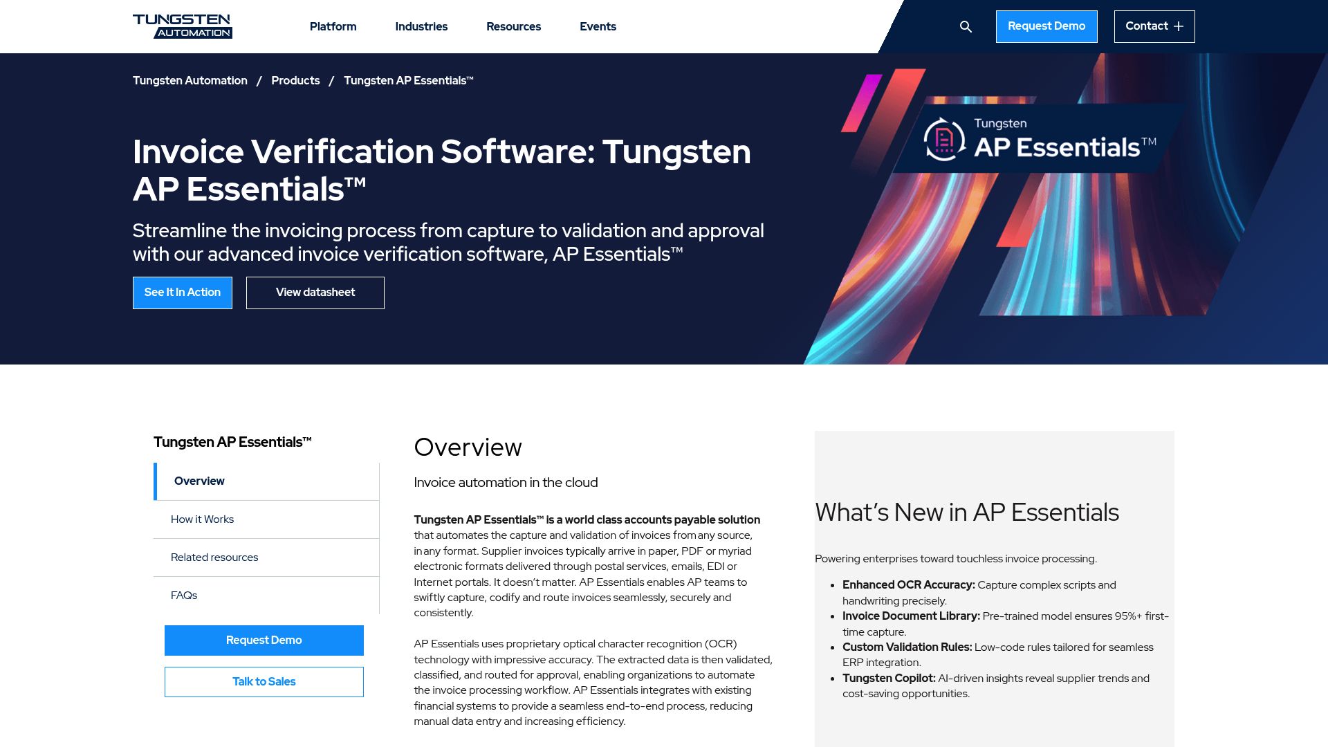 7 Best Invoice Data Extraction Software for 2025 - Kofax AP Essentials