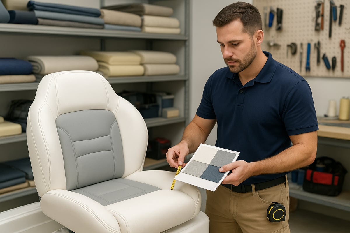 How to Choose the Right Marine Upholstery Repair Service Near You