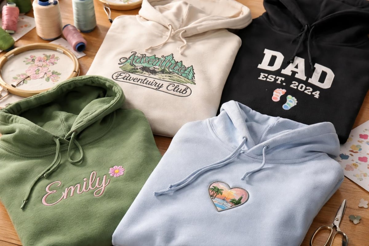 Hoodie personalization methods