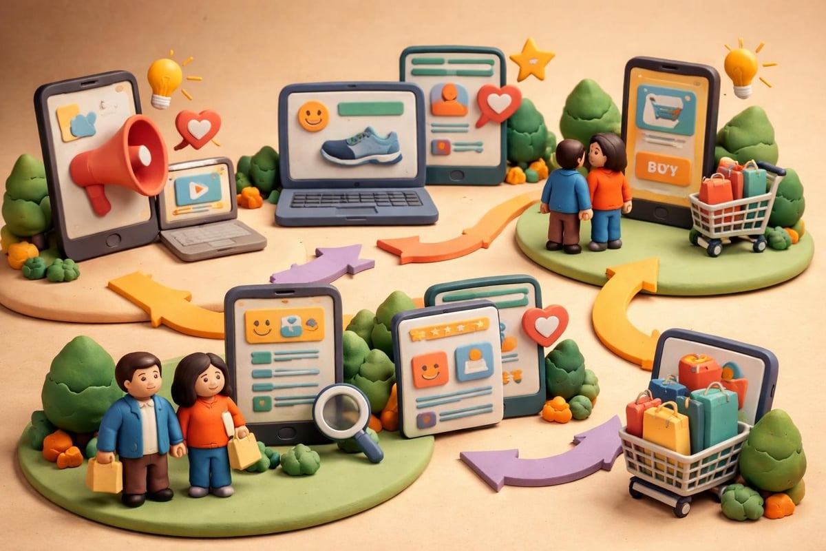Customer attribution journey