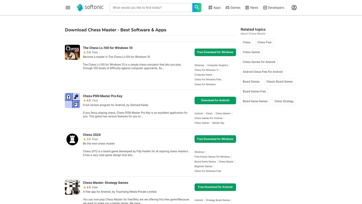 7 Top Ways to Download Chess Master in 2026 - Softonic