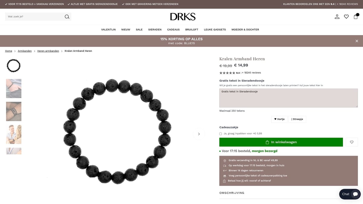 7x Cool Men's Beaded Bracelet Trends for 2026 - DRKS – Personalized Beaded Bracelet for Men with Engraving