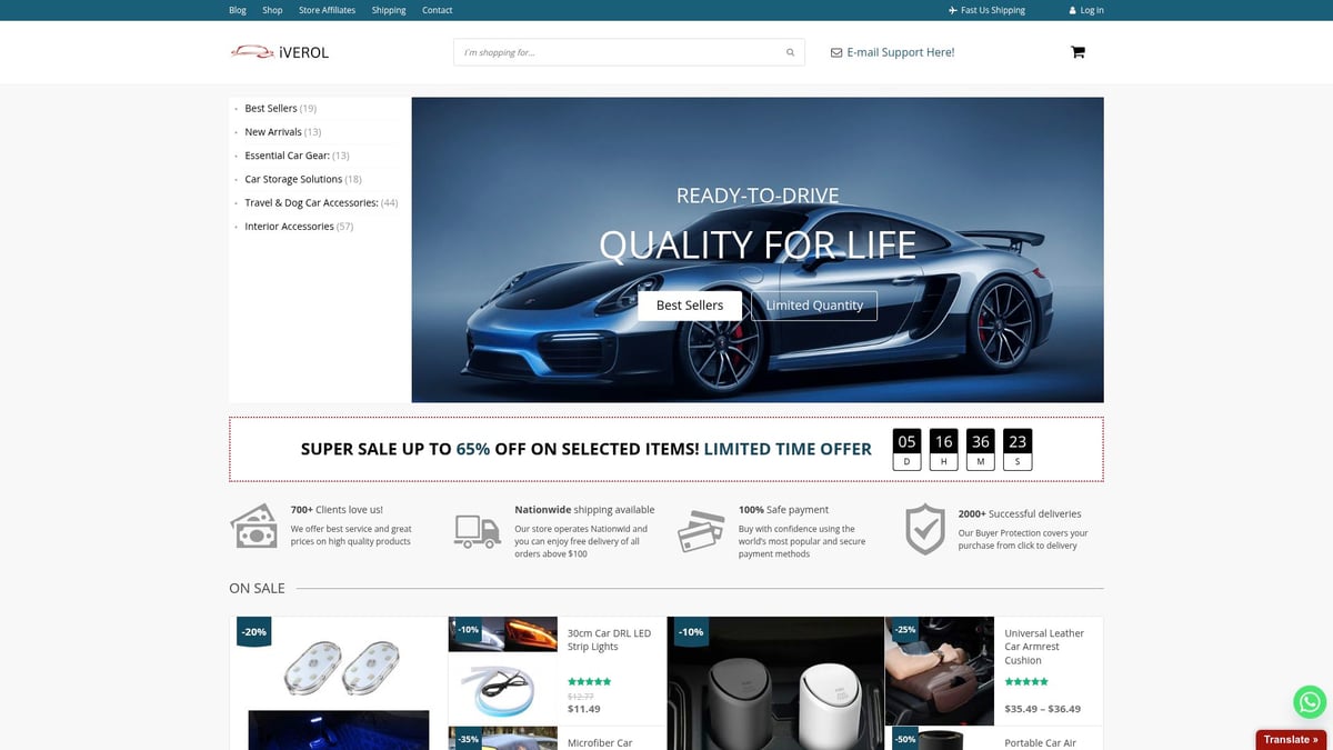 12 Must-Have Car Accessories On Sale for 2026 - Portable Car Air Purifier – Iverol