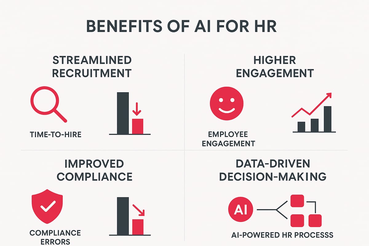 Core Benefits of AI for HR Leaders and Teams