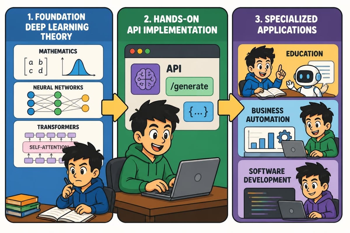 Academic to professional OpenAI learning pathways