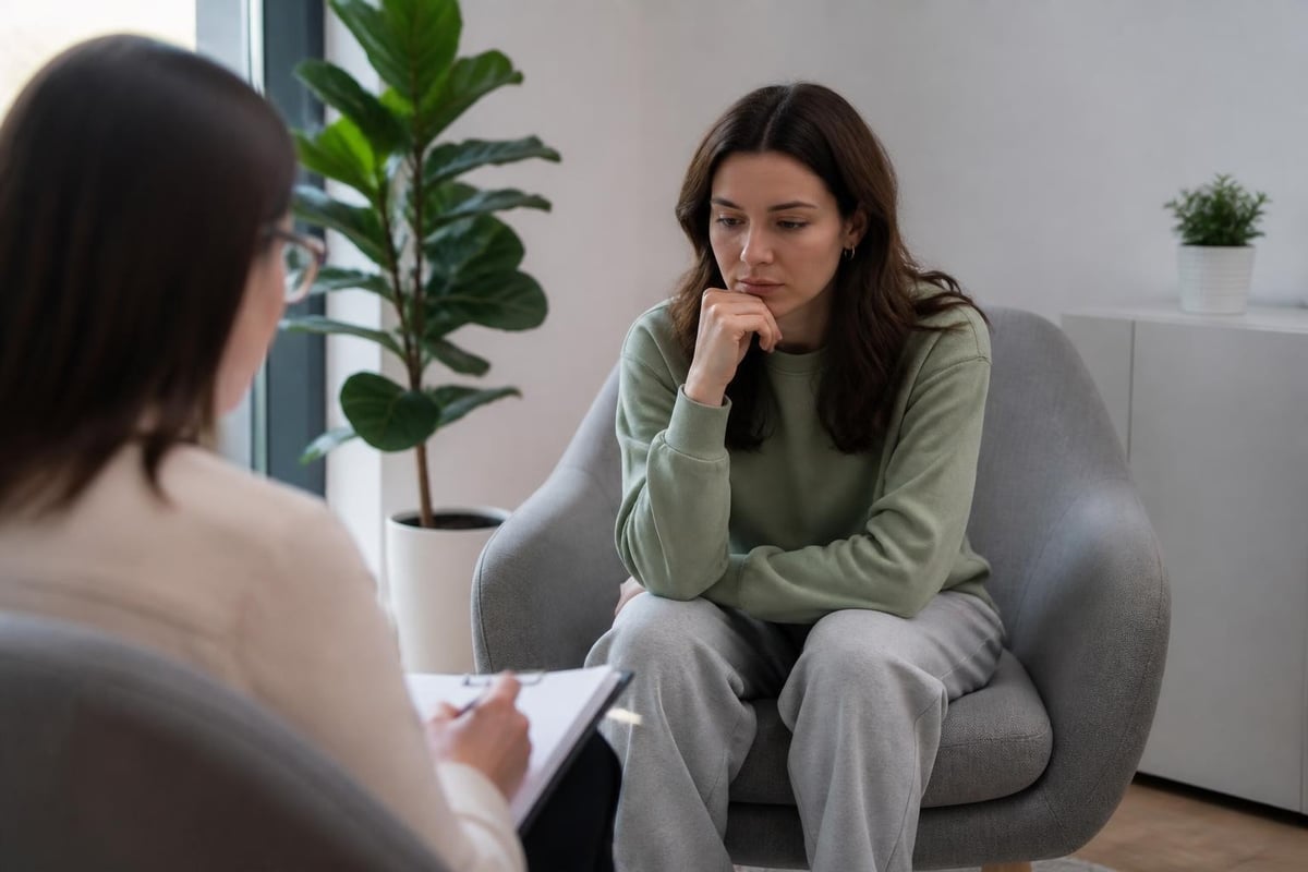 CBT process for anxiety