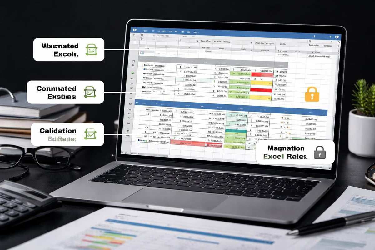 Excel template components