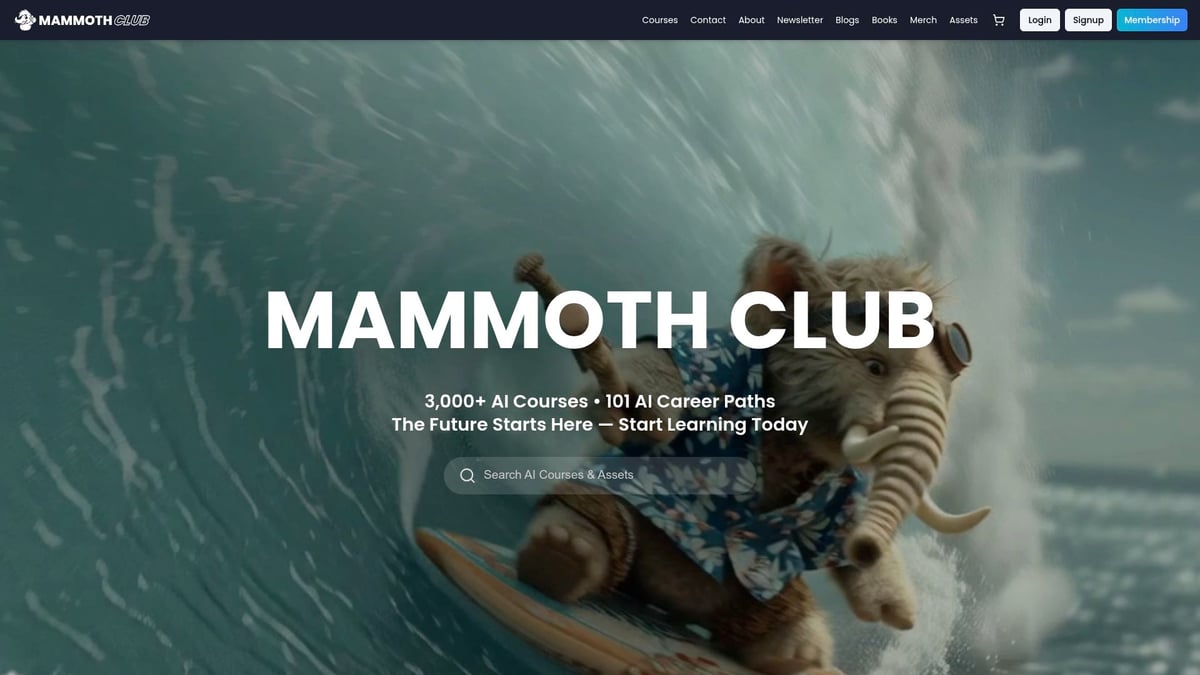 8 Best Ways to Learn AI Course in 2026 - MammothClub: All-in-One AI Learning Platform for 2026