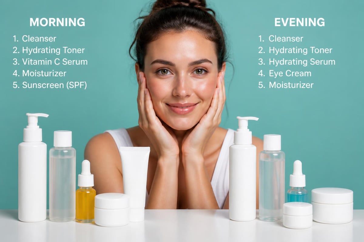 Comprehensive dry skin routine