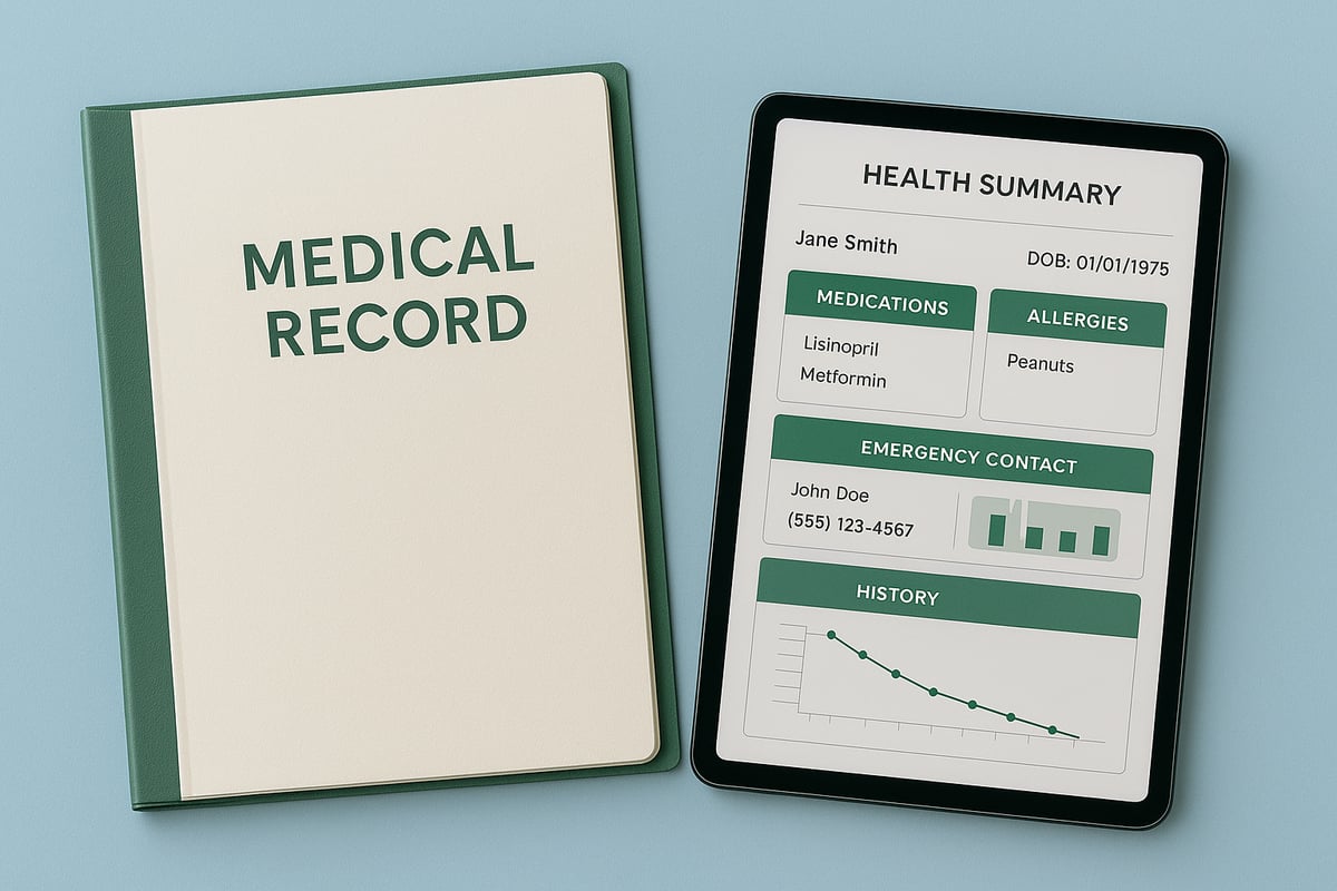 Core Components of an Effective Patient Health Summary