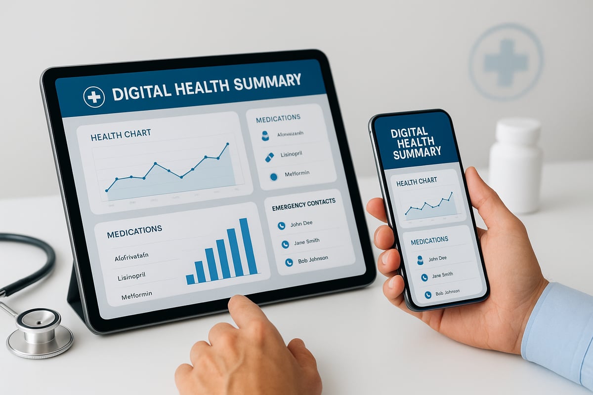 Digital Tools and Apps for Managing Your Health Summary