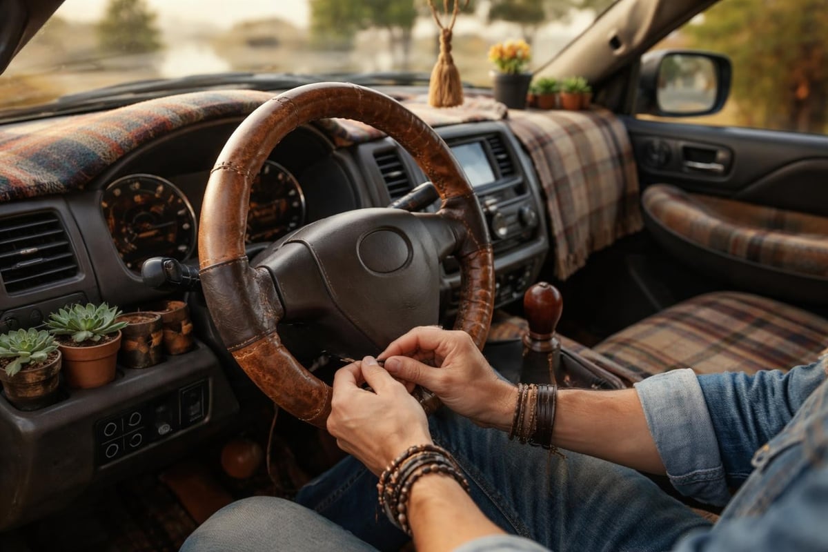 DIY decoration process