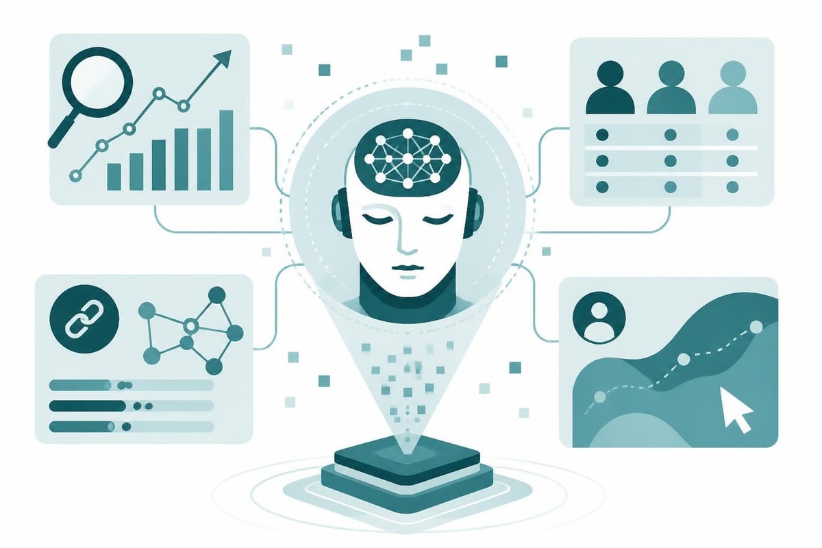 AI analysoi SEO-dataa