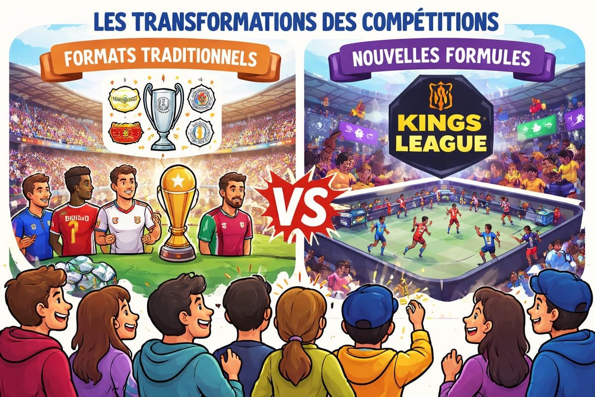 Évolution des formats de compétition footballistique