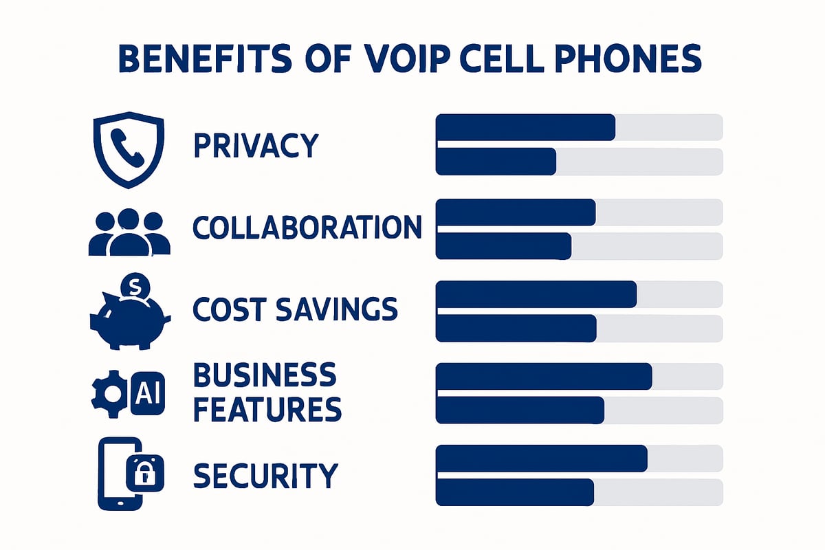 The Benefits of Using VoIP Cell Phones
