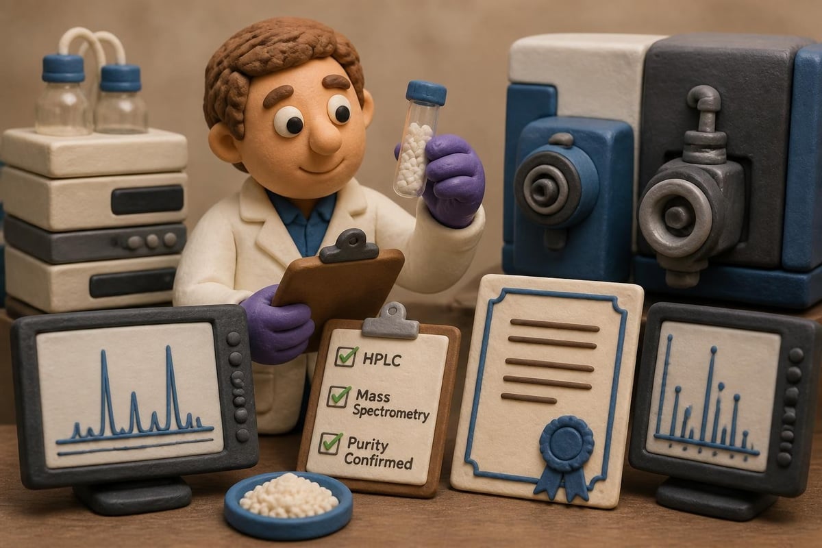 Peptide quality testing