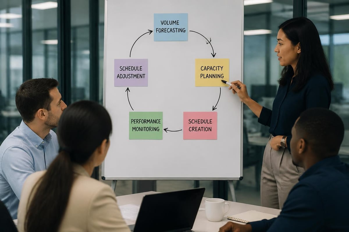 Workforce optimization cycle