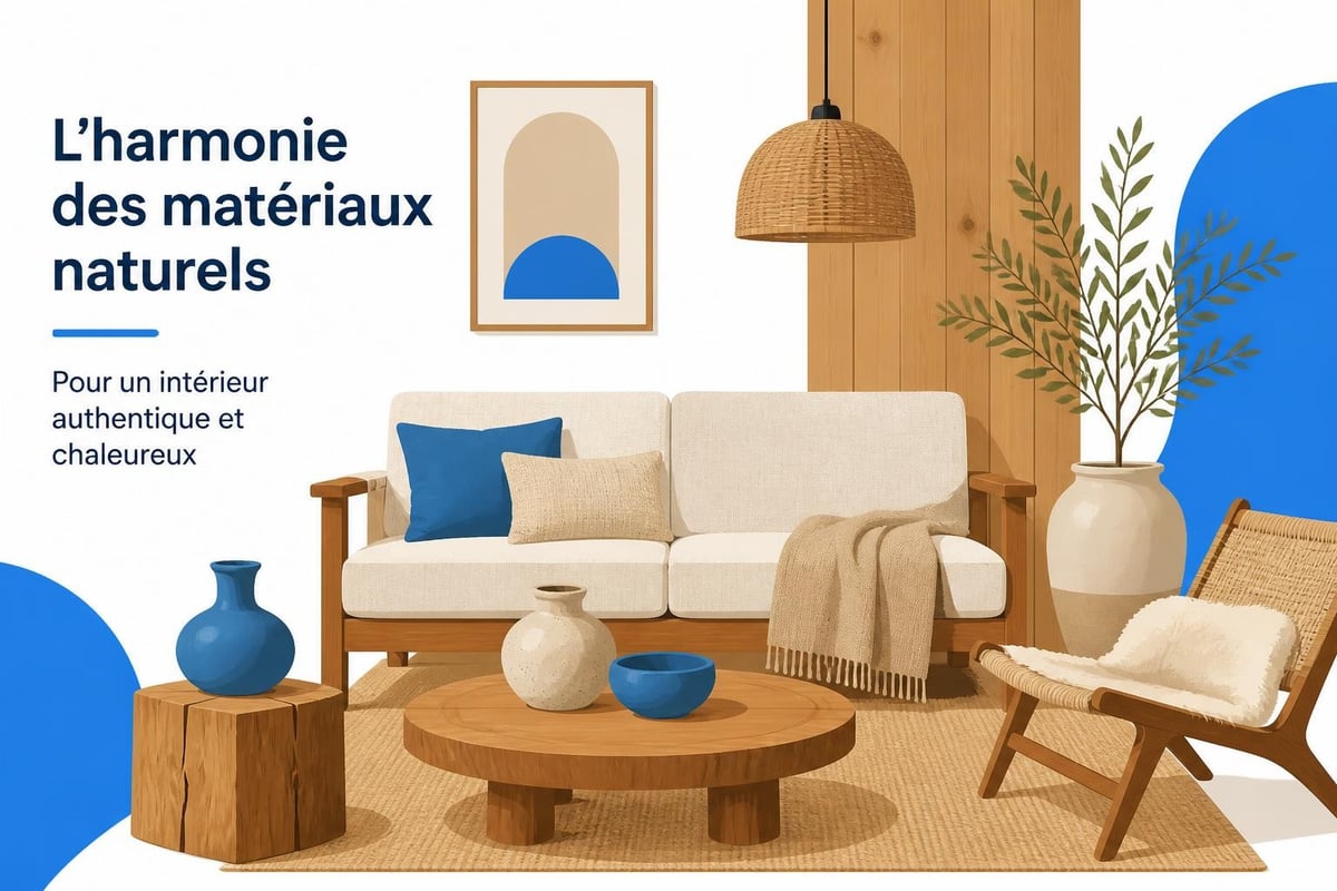 Matériaux naturels pour décoration cocooning