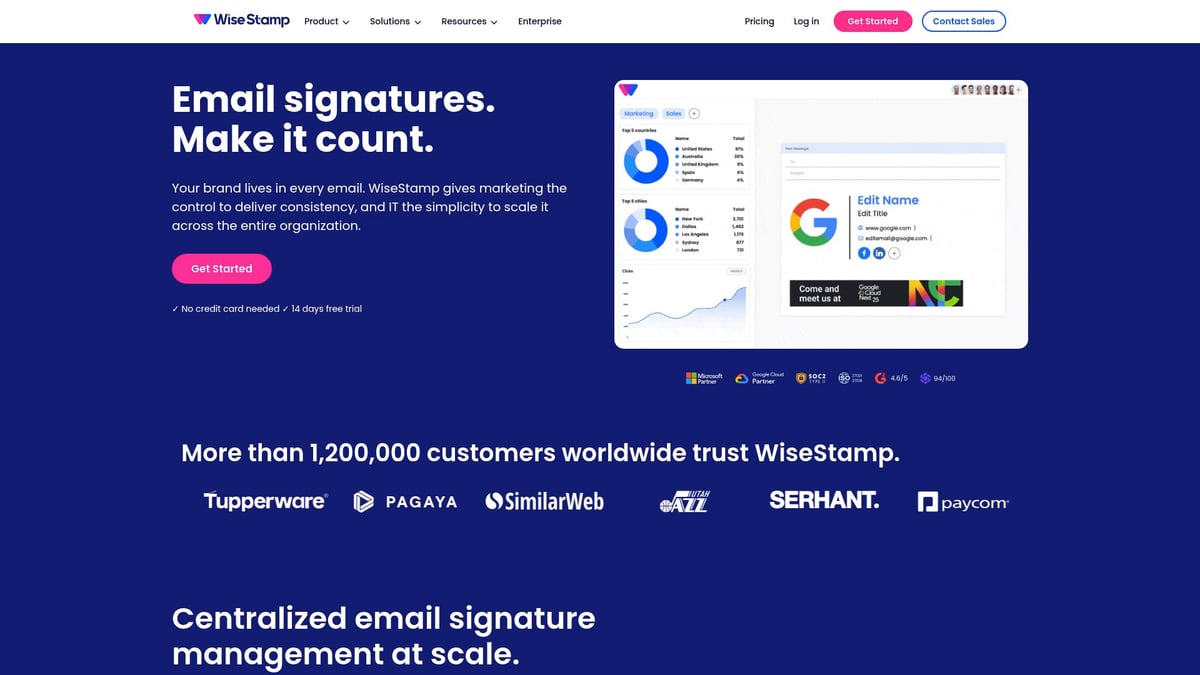 9 Essential Professional Email Signature Generator Tools for 2025 - WiseStamp