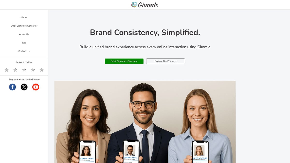 9 Essential Professional Email Signature Generator Tools for 2025 - Gimmio