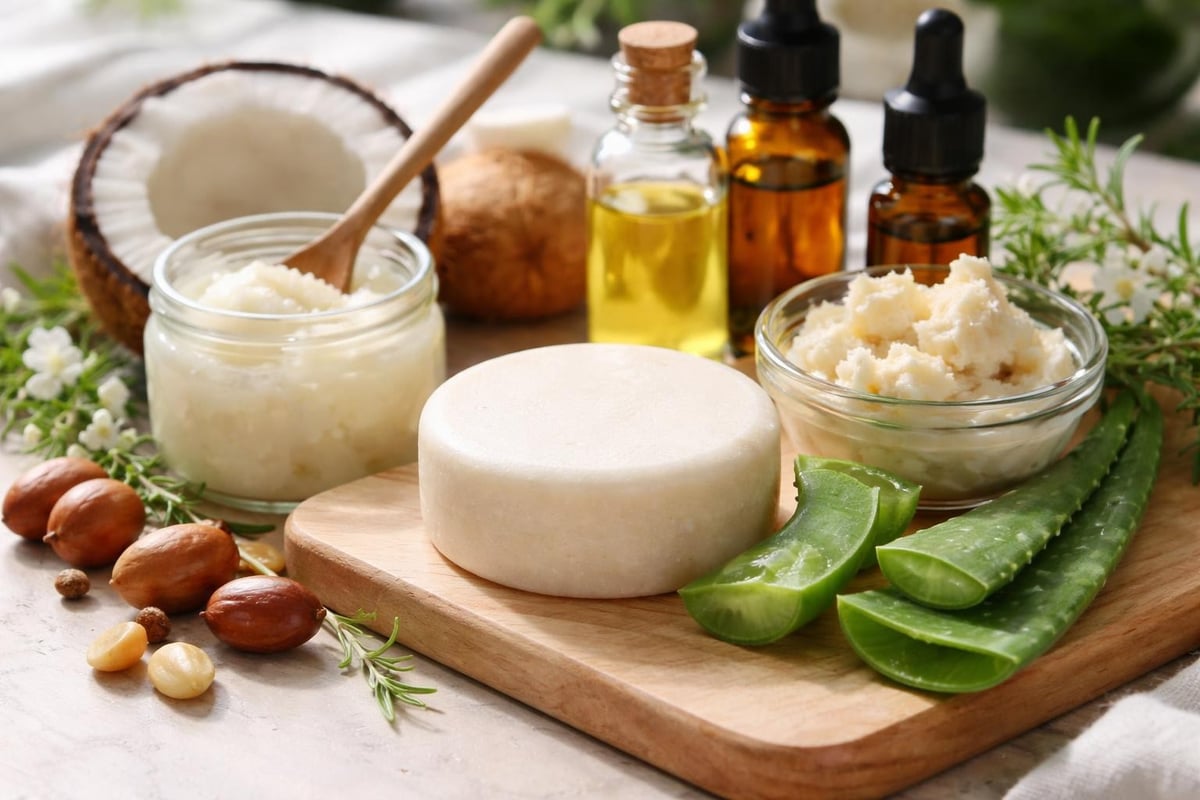 Veganske ingredienser i shampoo bars