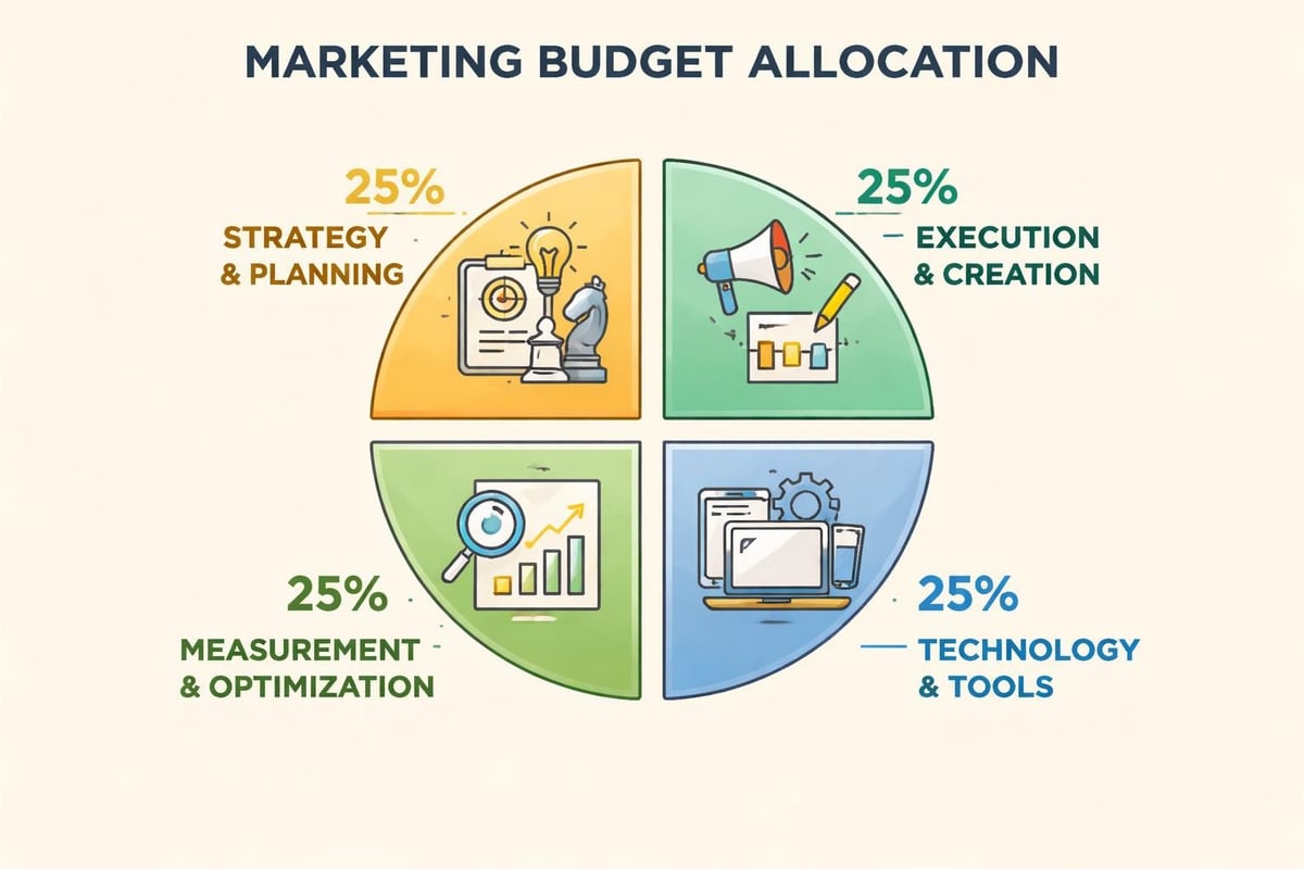 Marketing investment breakdown