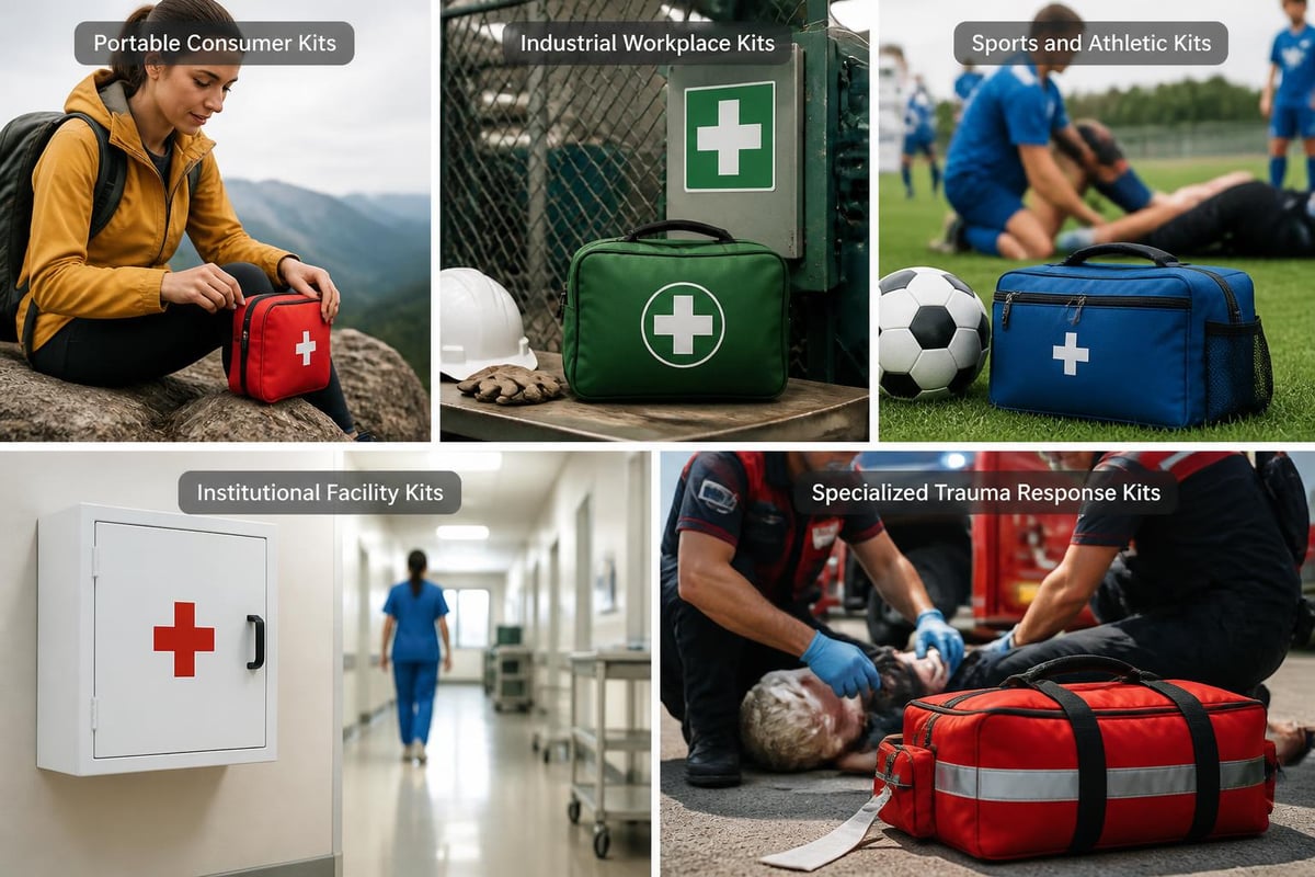 First aid kit market segments