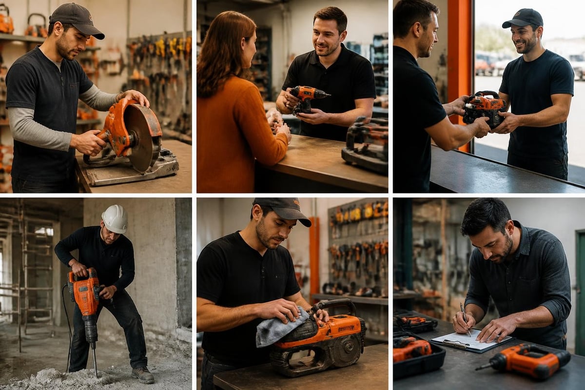 Workshop Tool Rental System Guide 2026 Workshop tool rental workflow