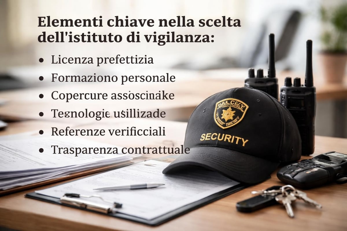 Criteri selezione vigilanza privata