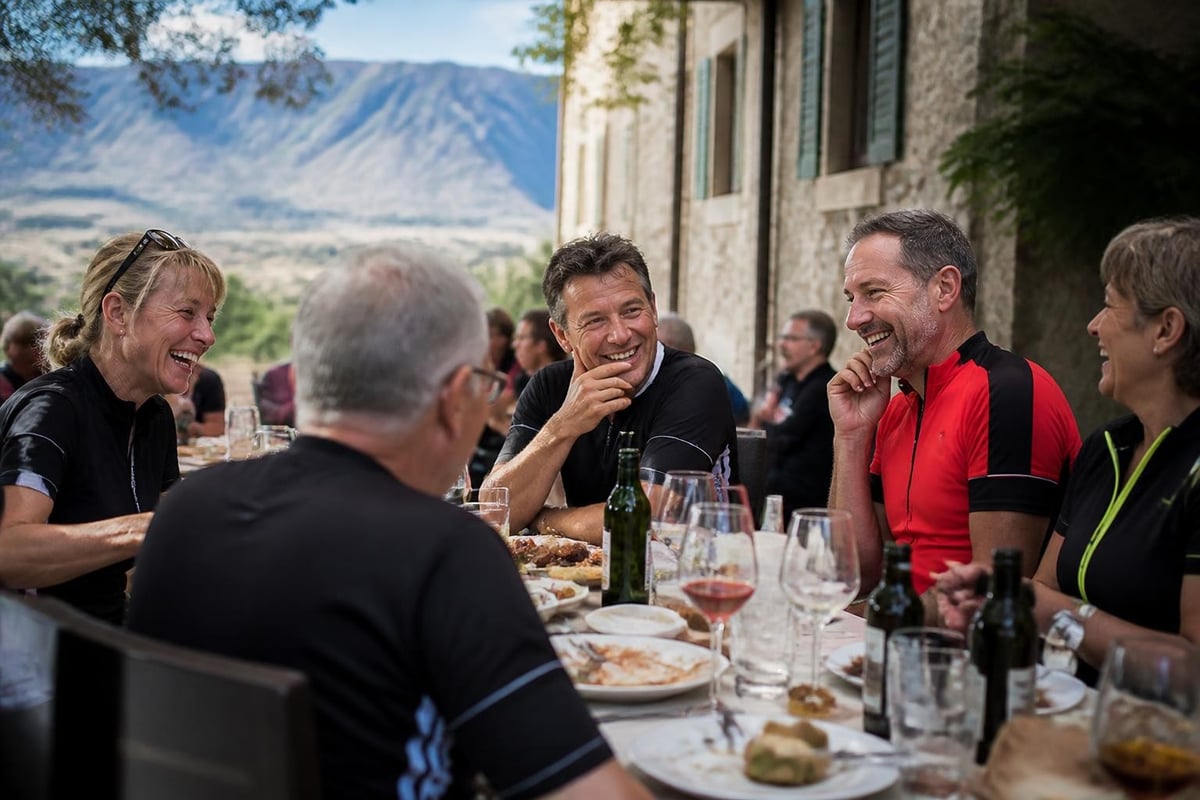 Group cycling experience
