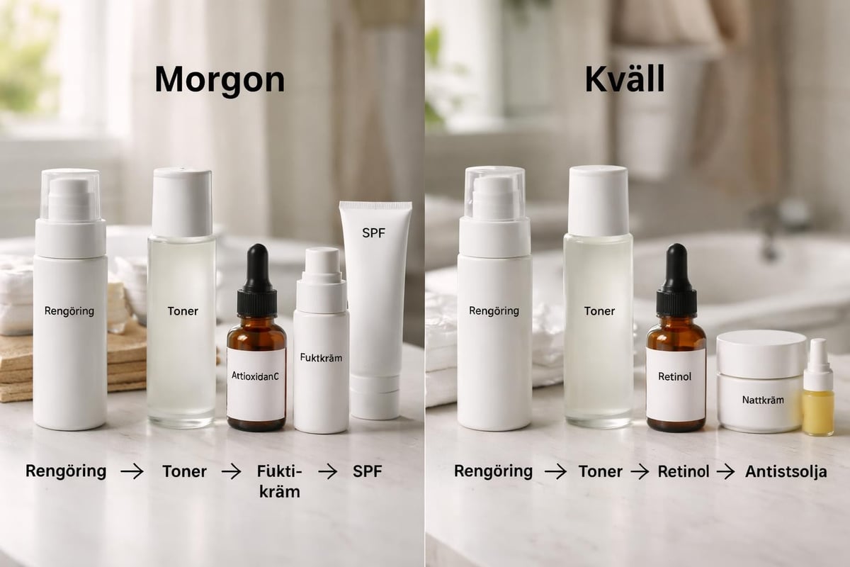 Hautpflege-Routine mit Gesichtswasser