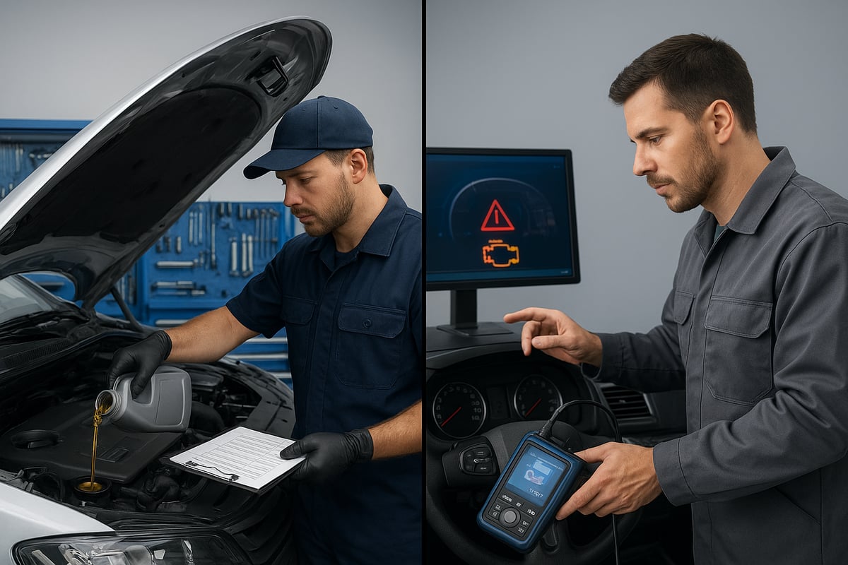 Key Differences Between Servicing, Maintenance, and Repairs