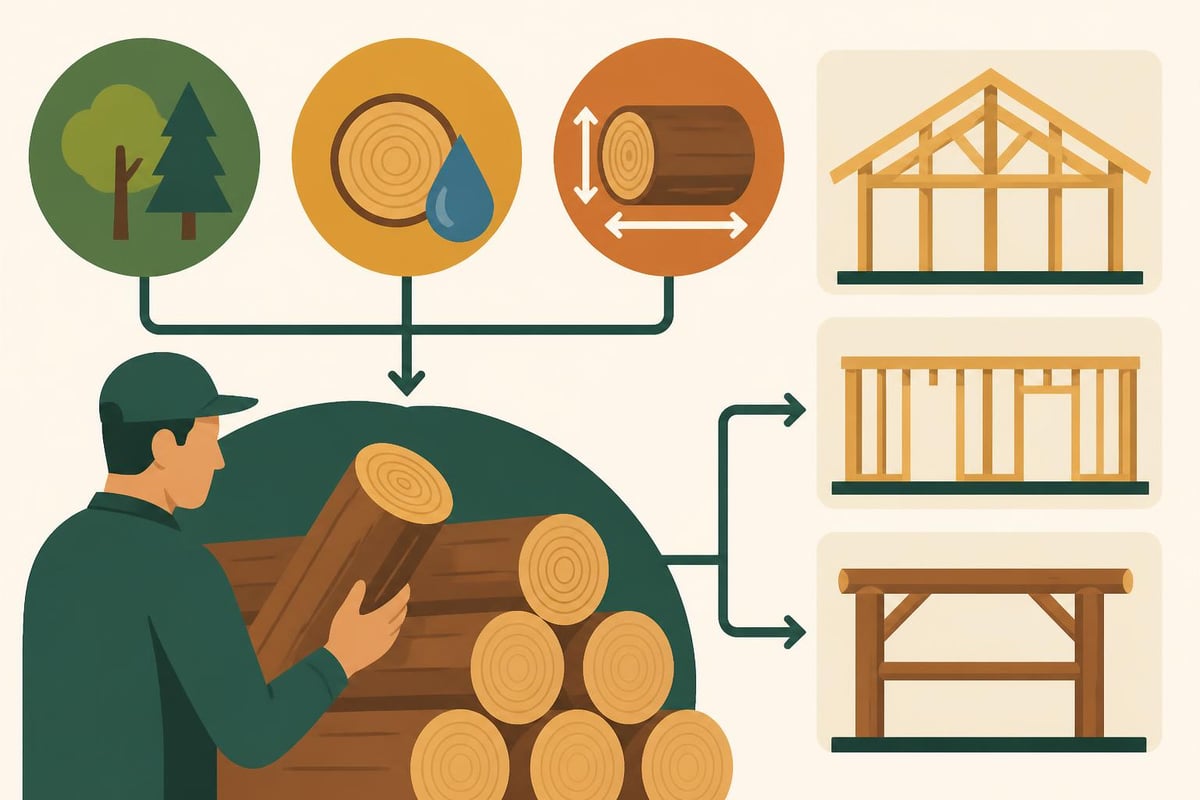 Log selection and preparation