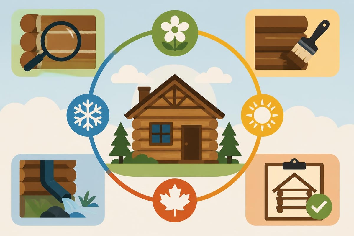 Log frame maintenance schedule