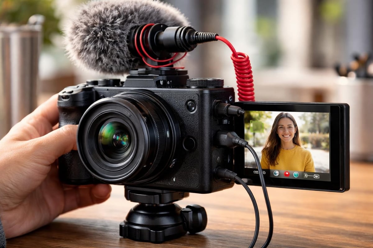 Compact camera video features