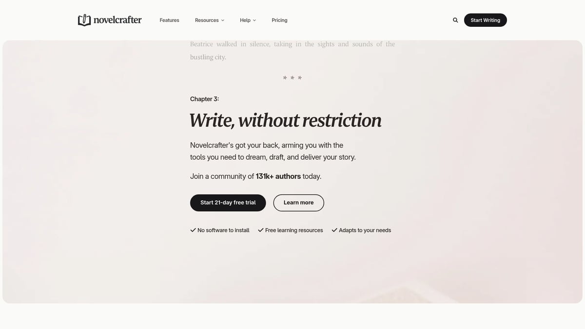 Top 10 Best AI Tools for 2026: Must-Have Innovations - Novelcrafter